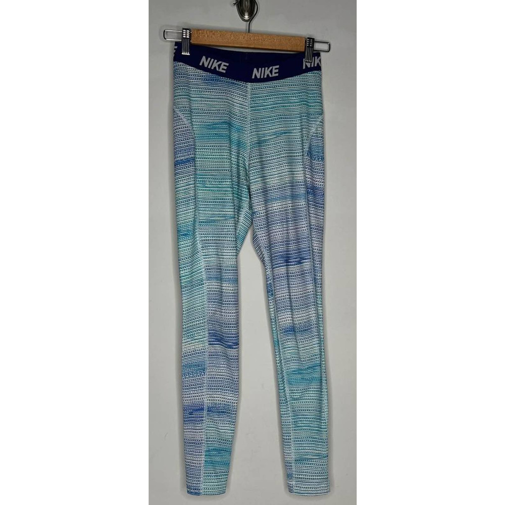 Nike Leggings Women's Dri-Fit Small Blue